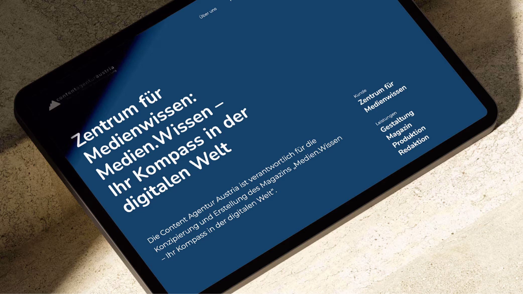 Relaunch of the CAA website