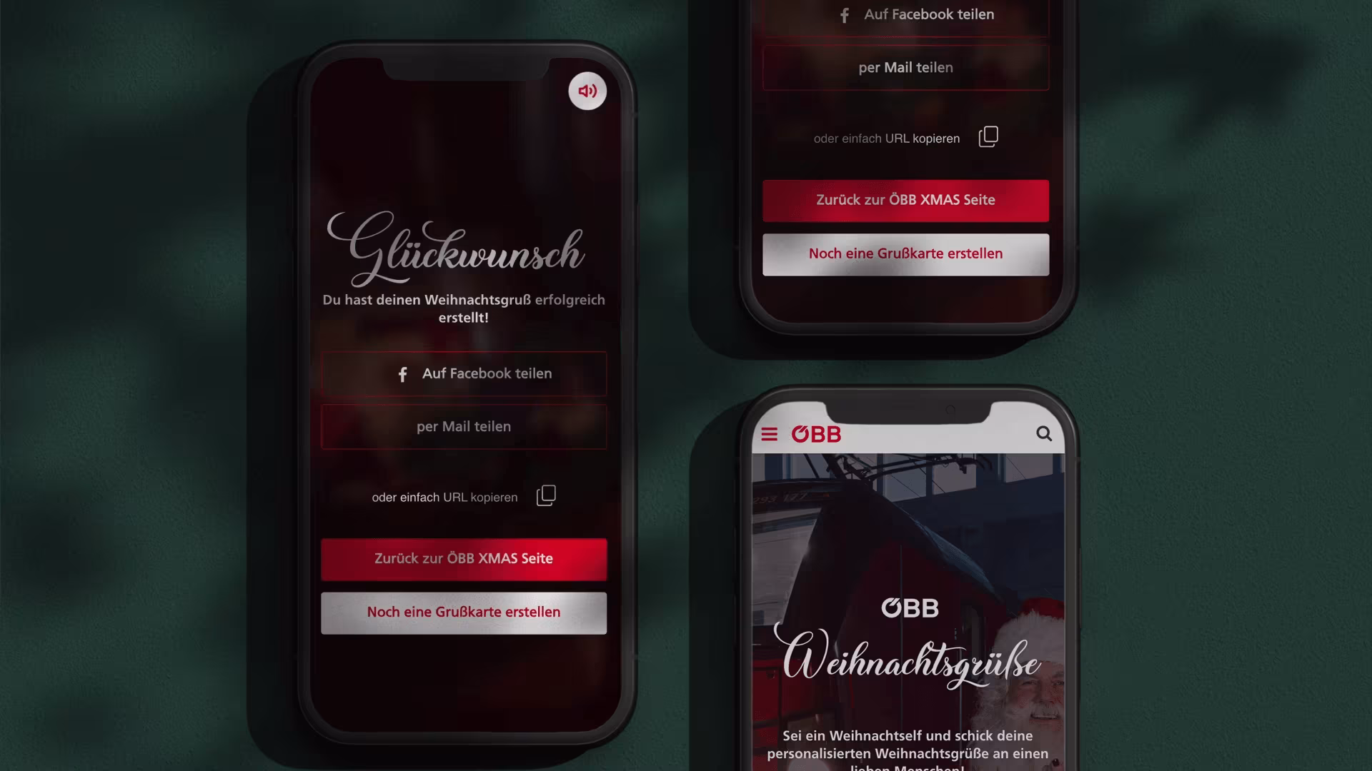 ÖBB's X-Mas campaign