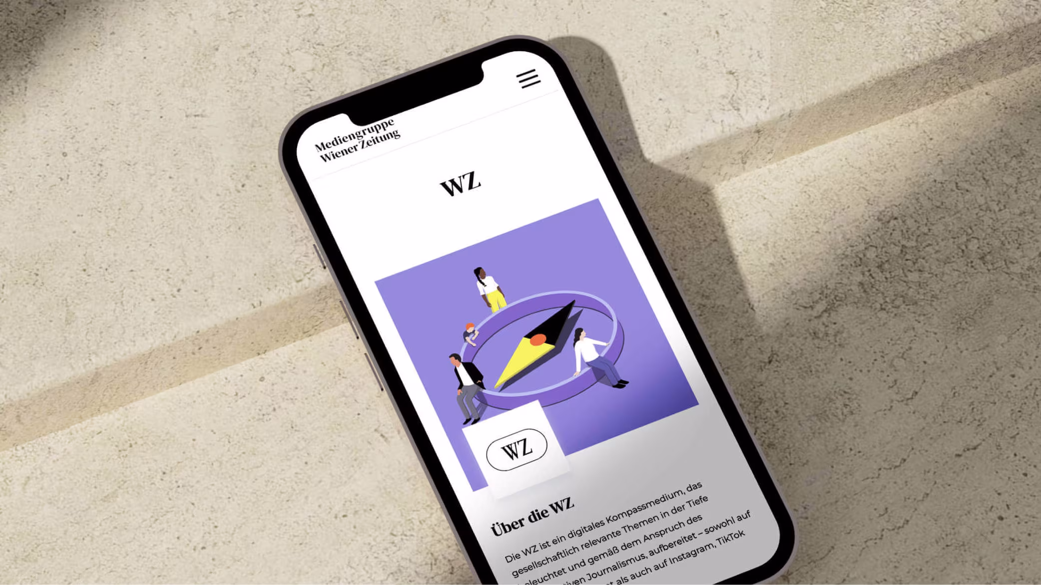 Wiener Zeitung Media Group Website