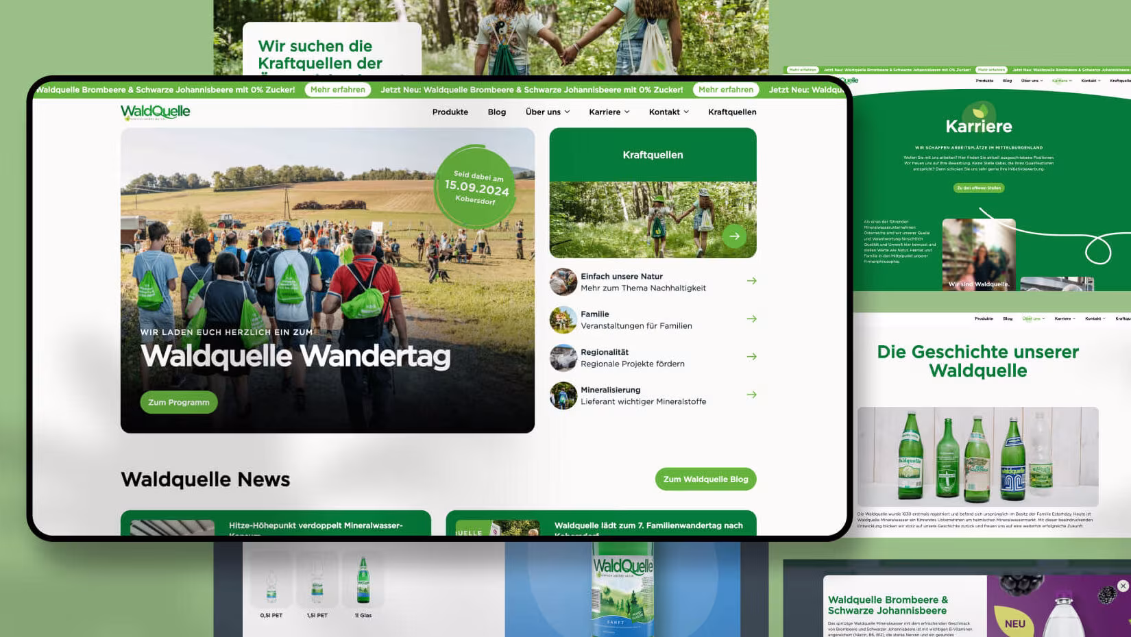 Relaunch of Waldquelle